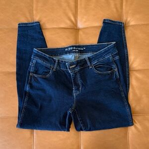 Maurices Dark Blue Skinny Jeans